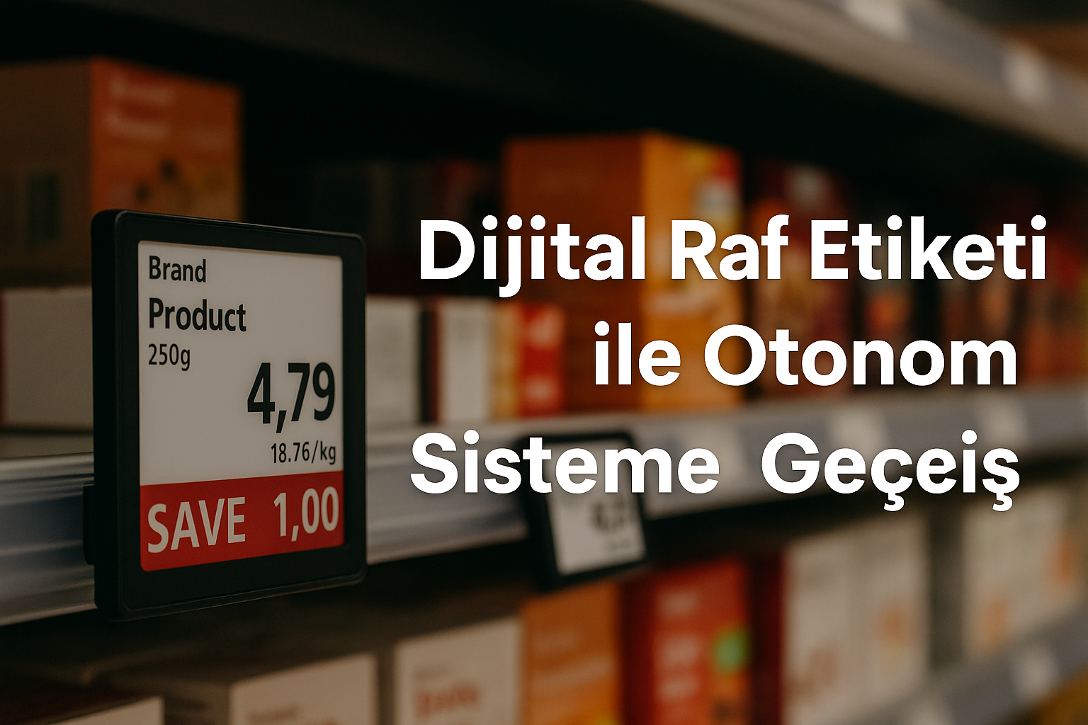 Dijital Raf Etiketi ile Otonom Sisteme Geçiş
